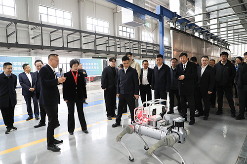 绍兴市委副书记、市长吴登芬率队调研精工碳材