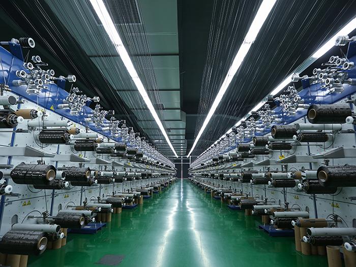 JCTX300型千吨级碳纤维生产线获省内首台（套）产品称号