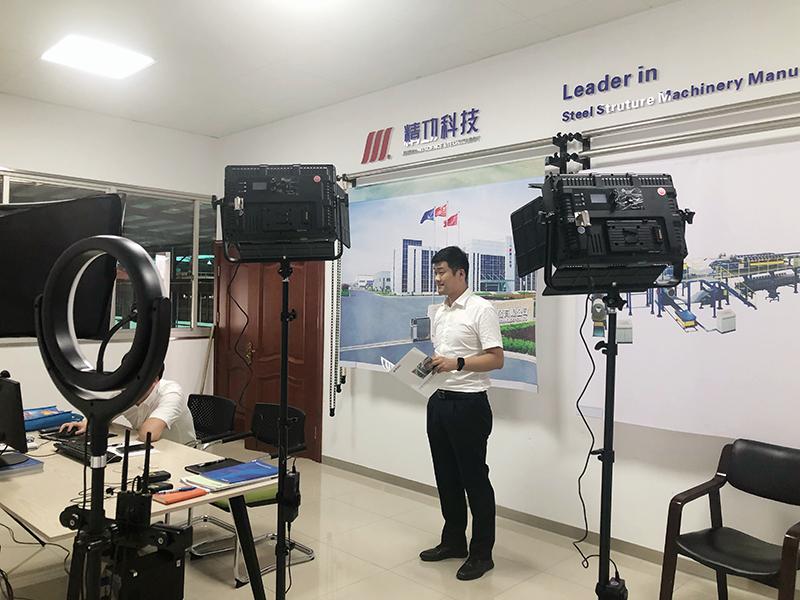 精功科技参加第127届广交会网络直播