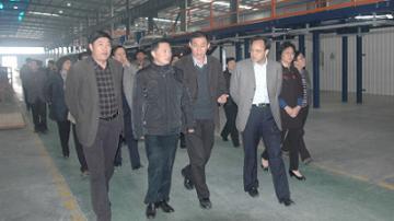 市长钱建民一行调研精功科技