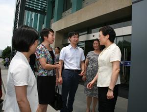 绍兴市委常委、统战部部长叶卫红一行<br>莅临精功科技指导统战工作